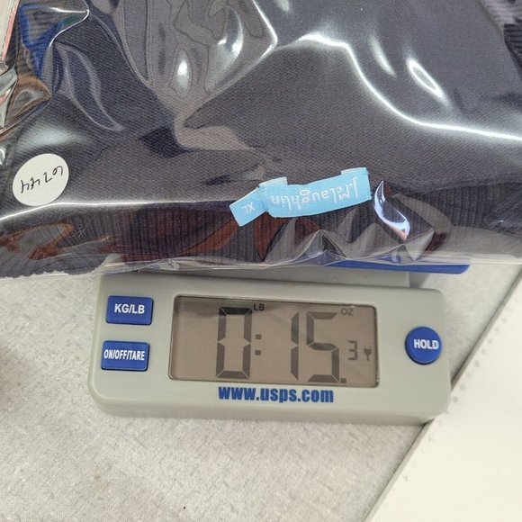 J McLaughlin Sweater Men L Long Sleeve V-Neck Classic Office Teacher Navy‎ Blue - Picture 12 of 12